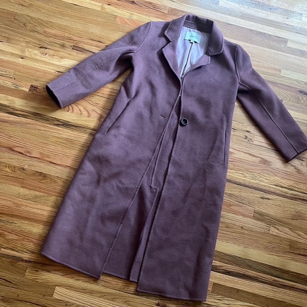 Genuine People Long Wool Coat